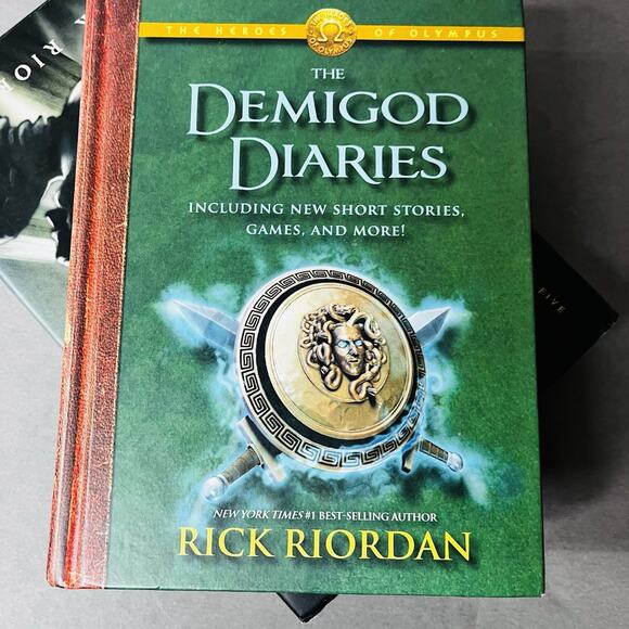 RICK RIORDAN Lot The Last Olympian Demigod Diaries & Demigod Files HC YA Fantasy - Picture 9 of 16
